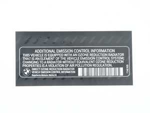 ES#185071 - 71227542635 - LABEL - Genuine BMW - BMW