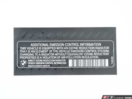 ES#185071 - 71227542635 - LABEL - Genuine BMW - BMW