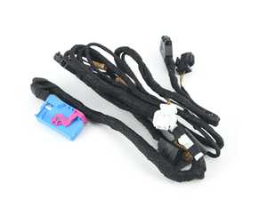 ES#452576 - 8K0971035G - Front Door Wiring Harness - Left - Connects the window functions, lights, and central locking to the main harness - Genuine Volkswagen Audi - Audi