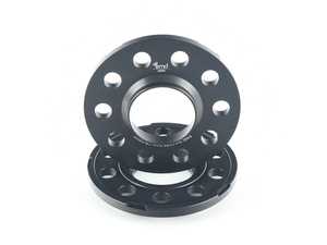 ES#4042989 - EMD-SPACER-10665 - EMD Auto 10mm Wheel Spacers - Pair - Manufactured out of high quality 6061-T6 aluminum, and black anodized for corrosion resistance - 5x112, 66.5 Center Bore - Emmanuele Design - Audi