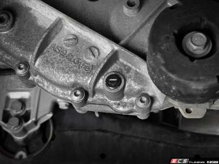 ES#4415634 - 017115LA01 - ECS Magnetic Transfer Case Drain Plug - 3/8"-18 NPT - Priced Each - Monitor the condition of your transfer case at each service and remove harmful metallic contaminants from imposing premature wear - ECS - Audi Volkswagen Porsche