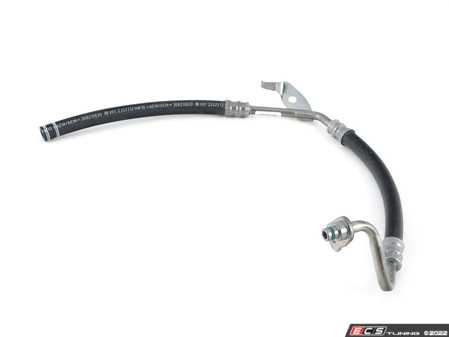 ES#2520432 - 2124604924 - Power Steering Return Hose - Low Pressure Line Assembly - Steering to Cooling Pipe - Genuine Mercedes Benz - Mercedes Benz