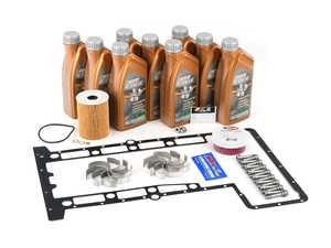 ES#4141924 - 11247838088KT9 - WPC Performance Rod Bearing Replacement Kit with ARP Rod Bolts - Includes everything needed for a rod bearing service, featuring WPC treated rod bearings. - Assembled By ECS - BMW