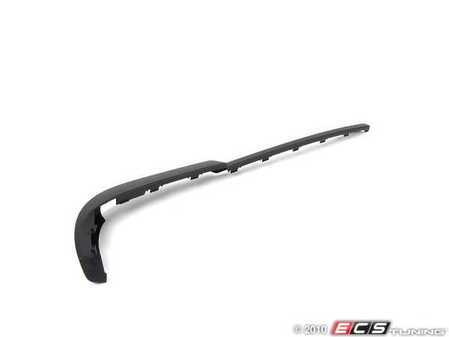 ES#1695484 - 16388505257C45 - Front Bumper Spoiler - Left (Driver) Side - Deep Dark Grey Color - Genuine Mercedes Benz - Mercedes Benz