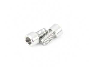 ES#4423219 - 017768LA01 - Stainless Steel Brake Rotor Set Screws - Pair  - Holds brake rotor to hub when wheel is removed (M8x20). Made from 18-8 stainless material to provide added protection against oxidation and corrosion. - ECS - Mercedes Benz