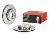 ES#4488305 - 895615301BKT - Front UV Coated Brake Rotors - Pair (276x25)  - Features Brembo's special UV paint treatment that guarantees superior corrosion resistance. - Brembo - Audi