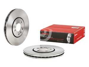 ES#4488381 - 3A0615301KT - Front Brake Rotors - Pair (288x25) - Features Brembo's special UV paint treatment that guarantees superior corrosion resistance. - Brembo - Volkswagen