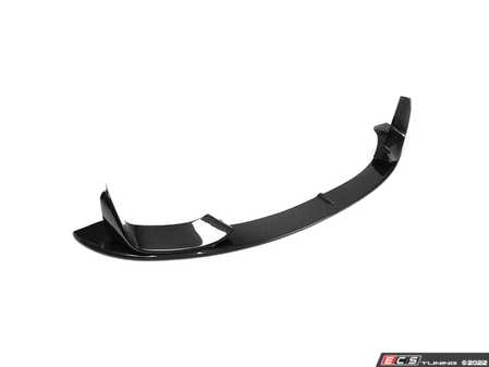 ES#3890856 - F8X3PCSCFLIP - Carbon Fiber Splitter - Your BMW is an amazing car right off the showroom floor, and improving upon its beauty is no easy task. By adding a carbon fiber front splitter, you can retain your factory bumper and turn heads everywhere you go. - ECS - BMW