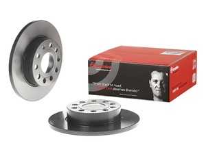 ES#4490217 - 1k0615601ajKT - UV Coated Brake Rotors - Pair (260x12) - Features Brembo's special UV paint treatment that guarantees superior corrosion resistance. - Brembo - Audi Volkswagen