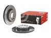 ES#4490218 - 5c0615301cKT - Front UV Coated Brake Rotors - Pair (280x22) - Features Brembo's special UV paint treatment that guarantees superior corrosion resistance. - Brembo - Volkswagen