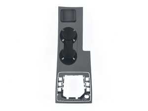ES#3182271 - 561864263QJIW - Console Trim Panel - Aluminum/Titanium Black - Genuine Volkswagen Audi - Volkswagen