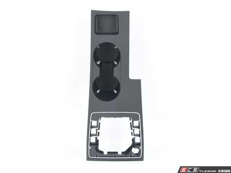 ES#3182271 - 561864263QJIW - Console Trim Panel - Aluminum/Titanium Black - Genuine Volkswagen Audi - Volkswagen