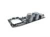 ES#3182271 - 561864263QJIW - Console Trim Panel - Aluminum/Titanium Black - Genuine Volkswagen Audi - Volkswagen
