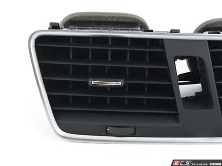 ES#2740295 - 8U1820951C6PS - Dashboard Air Vent - Black - Genuine Volkswagen Audi - Audi