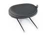 ES#147386 - 52202755940 - Rear Headrest - Carbon Black Leatherette - Mounts above the rear seats - Genuine MINI - MINI