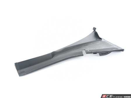 ES#3640681 - 5GM819403A9B9 - Cowl Cover - Left - Rain tray at the base of the windshield - Genuine Volkswagen Audi - Volkswagen