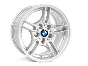 ES#64650 - 36112228995 - E39 17" Style 66 Wheel - Priced Each - 17X8 ET20 CB 74.1mm. Replace your curbed or bent rim with a factory style 66 replacement. - Genuine BMW - BMW