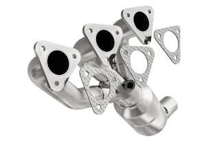 ES#2617539 - 49796 - Direct-Fit Catalytic Converter - Rear (Cyl 4-6) - Keep your emissions in check - Magnaflow - BMW