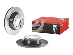 ES#4491336 - 8j0615601KT4 - Rear UV Coated Brake Rotors - Pair (286x12) - Features Brembo's special UV paint treatment that guarantees superior corrosion resistance. - Brembo - Audi
