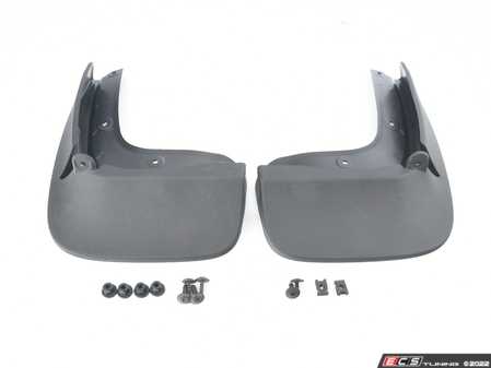 ES#4421924 - 5H0075101A - Rear Splash Guards  - Protect your car from road debris - Genuine Volkswagen Audi - Volkswagen