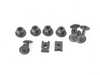 ES#4421924 - 5H0075101A - Rear Splash Guards  - Protect your car from road debris - Genuine Volkswagen Audi - Volkswagen