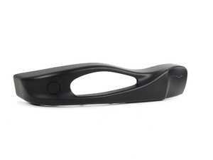 ES#143122 - 52108240091 - Black Outer Seat Trim Cover - Left - Located on the outer edge of the seat - Genuine BMW - BMW
