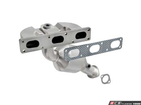 ES#2614980 - 50176 - Direct-Fit Exhaust Manifold With Catalytic Converter - Cyl 4-6 - Keep your emissions in check - Magnaflow - BMW