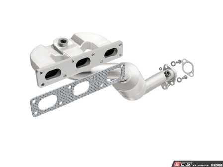 ES#2616091 - 50287 - BMW E46 Z3 Z4 Direct-Fit Exhaust Manifold With Catalytic Converter - Cyl 1-3 - Keep your emissions in check - Magnaflow - BMW