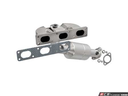 ES#2975132 - 50297 - Direct-Fit Exhaust Manifold With Catalytic Converter - Cyl 1-3 - Keep your emissions in check - Magnaflow - BMW