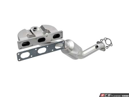 ES#2975133 - 50298 - Direct-Fit Exhaust Manifold With Catalytic Converter - Cyl 4-6 - Keep your emissions in check - Magnaflow - BMW
