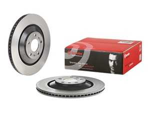 ES#4491359 - 4e0615601lkt1KT - Rear UV Coated Brake Rotors - Pair (335x22) - Features Brembo's special UV paint treatment that guarantees superior corrosion resistance. - Brembo - Audi