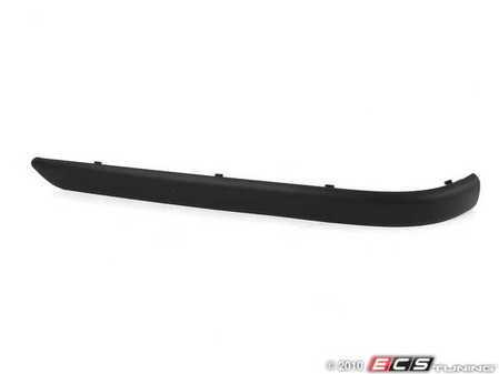 ES#76779 - 51128195315 - Rear Upper Bumper Trim - Left - The rubber strip located on the rear bumper - Genuine BMW - BMW