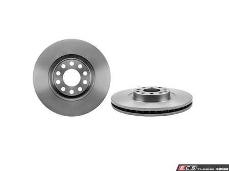 ES#4491363 - 4B3615301kt3 - Front UV Coated Brake Rotors - Pair (321x30) - Features Brembo's special UV paint treatment that guarantees superior corrosion resistance. - Brembo - Audi