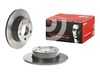 ES#4491367 - 4b0615601kt9KT - UV Coated Brake Rotors - Pair (245x10) - Features Brembo's special UV paint treatment that guarantees superior corrosion resistance. - Brembo - Audi