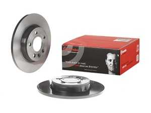 ES#4066950 - 7d0615601bKT2 - Rear UV Coated Brake Rotors - Pair (280x12) - Features Brembo's special UV paint treatment that guarantees superior corrosion resistance. - Brembo - Volkswagen