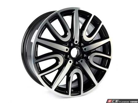 ES#3185767 - 36106875603 - 529 MINI JCW Thrill Spoke 18" (5x112) - Jet Black Solid - Priced Each  - 7,5JX18 ET:51 - Genuine MINI - MINI
