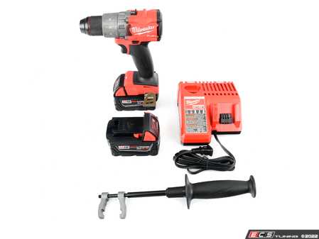ES#4476287 - 2803-22 - M18 FUEL 1/2" Drill Driver Kit - The M18 FUEL 1/2" Drill/Driver is the Industry's Most Powerful Drill by delivering Up to 60% More Power, Up To 1.5 Shorter length and Up To 2X Faster Speed Under Heavy Load. - Milwaukee - Audi BMW Volkswagen Mercedes Benz MINI Porsche