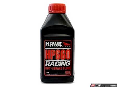 ES#4491500 - HP660 - HP660 Race Brake Fluid - 500ml - Made for high performance race specifications and handles a higher dry boiling point than a typical off the shelf brake fluid. - Hawk - Audi BMW Volkswagen Mercedes Benz MINI Porsche
