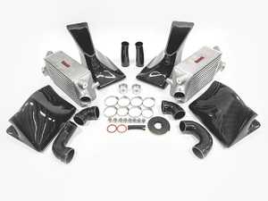 ES#4491504 - ALP.23.09.0001-1 - AMS Performance Porsche 991.1 Intercooler System - The Alpha Performance Porsche 991.1 Intercooler System utilizes a pair of 5 thick, high volume cores giving you the most power producing upgrade on the market. Each core provides optimum fin density for unmatched cooling. - AMS Performance - Porsche