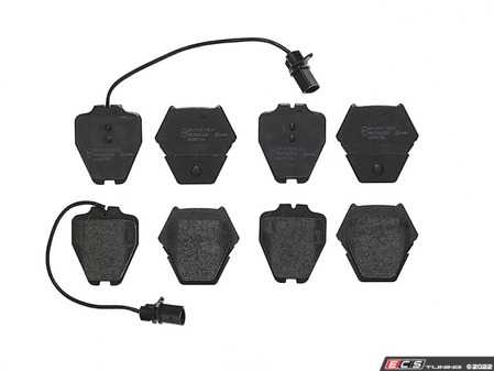 ES#4491565 - 4B3698151B - Premium Low-Met OE Equivalent Pad - Front - Quality brake pads from an original equipment supplier - Brembo - Audi Volkswagen