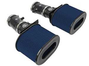ES#4491594 - 57-10012R - Track Series Carbon Fiber Cold Air Intake System W/ Pro 5R Filter - Gains of up to +26 horsepower and +17ftlbs of torque - AFE - Audi