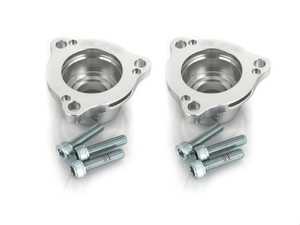 ES#4491603 - 025254ecssilKT - Audi 4.0T Atmospheric Diverter Valve Spacer - Silver Pair - Let your turbos blow off some air for an exhilarating driving experience! - ECS - Audi