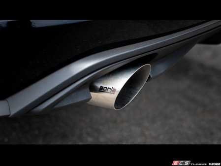 ES#4491665 - 140850SB - Borla S-Type Cat-Back Exhaust System - Delivers an improved exhaust note and a sporty sound. - Borla - Volkswagen