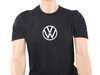 ES#4058863 - DRG003760BLKMD - Everyday T-Shirt - Black - Medium - Features VW logo printed on the front in white - Genuine Volkswagen Audi - Volkswagen