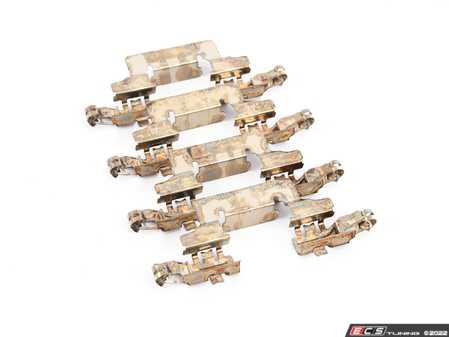 ES#4356941 - 4K0698231A - Rear Brake Spring Clips  - Clips that help hold the brake pads in place - Genuine Volkswagen Audi - Audi