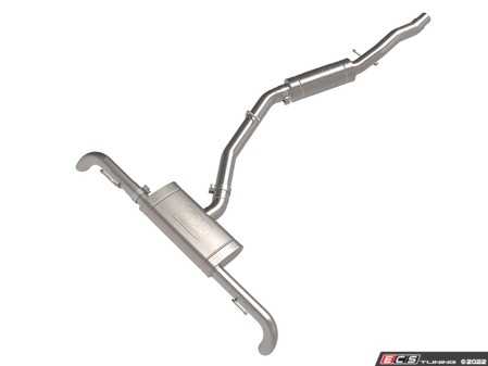 ES#4492355 - 49-36447 - MACH Force-Xp Cat-Back Exhaust System - Features high-flow stainless steel mufflers, producing a mild sound. - AFE - Audi