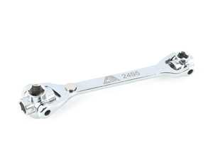 ES#4336823 - CTA2495 - 8-1 Multi-Wrench - 12-19mm Hex - Use this wrench to handle several jobs with one tool, including transfer case, differential, and oil drain plug removal. - CTA Tools - Audi BMW Volkswagen Mercedes Benz MINI Porsche