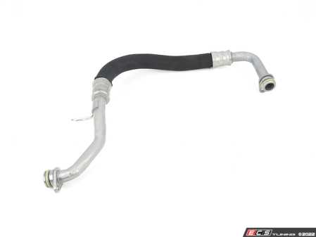 ES#2585579 - 2042705596 - Oil Line - Left - From engine to oil cooler - Genuine Mercedes Benz - Mercedes Benz