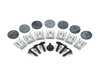 ES#4349780 - N91140701KT - Front Belly Pan Installation Hardware Kit - Includes the necessary hardware to secure the front belly pan - Assembled By ECS - Audi