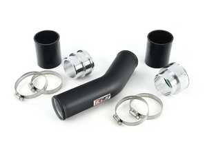 ES#4428235 - 090696ECS09 - N20 Turbo Outlet Boost Pipe - Powdercoated Black - Replaces your stock plastic boost pipe for improved flow and reliability - Connects the turbo outlet to the intercooler - ECS - BMW